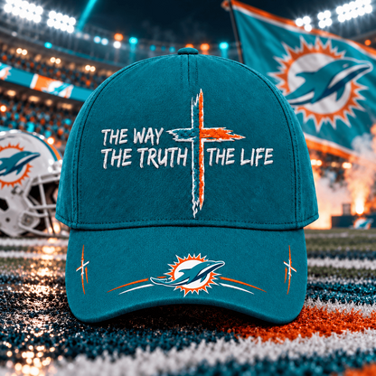 Premium NFL x MIA The Way The Truth The Life Cap