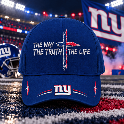 Premium NFL x NYG The Way The Truth The Life Cap
