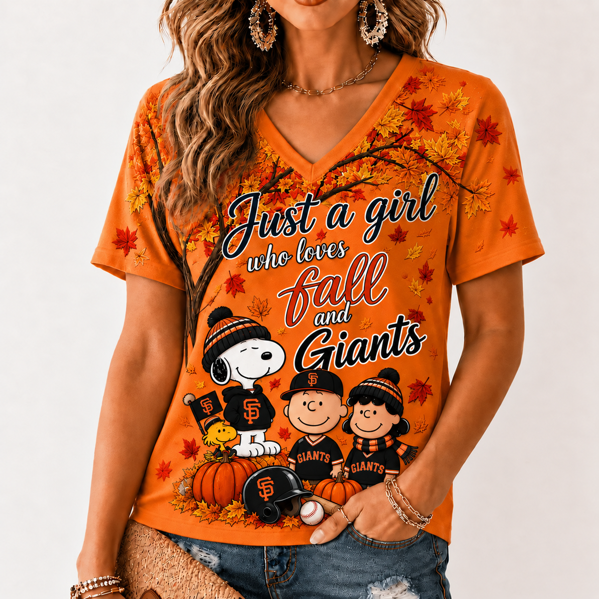 SFG Premium MLB Fall Season V-Neck
