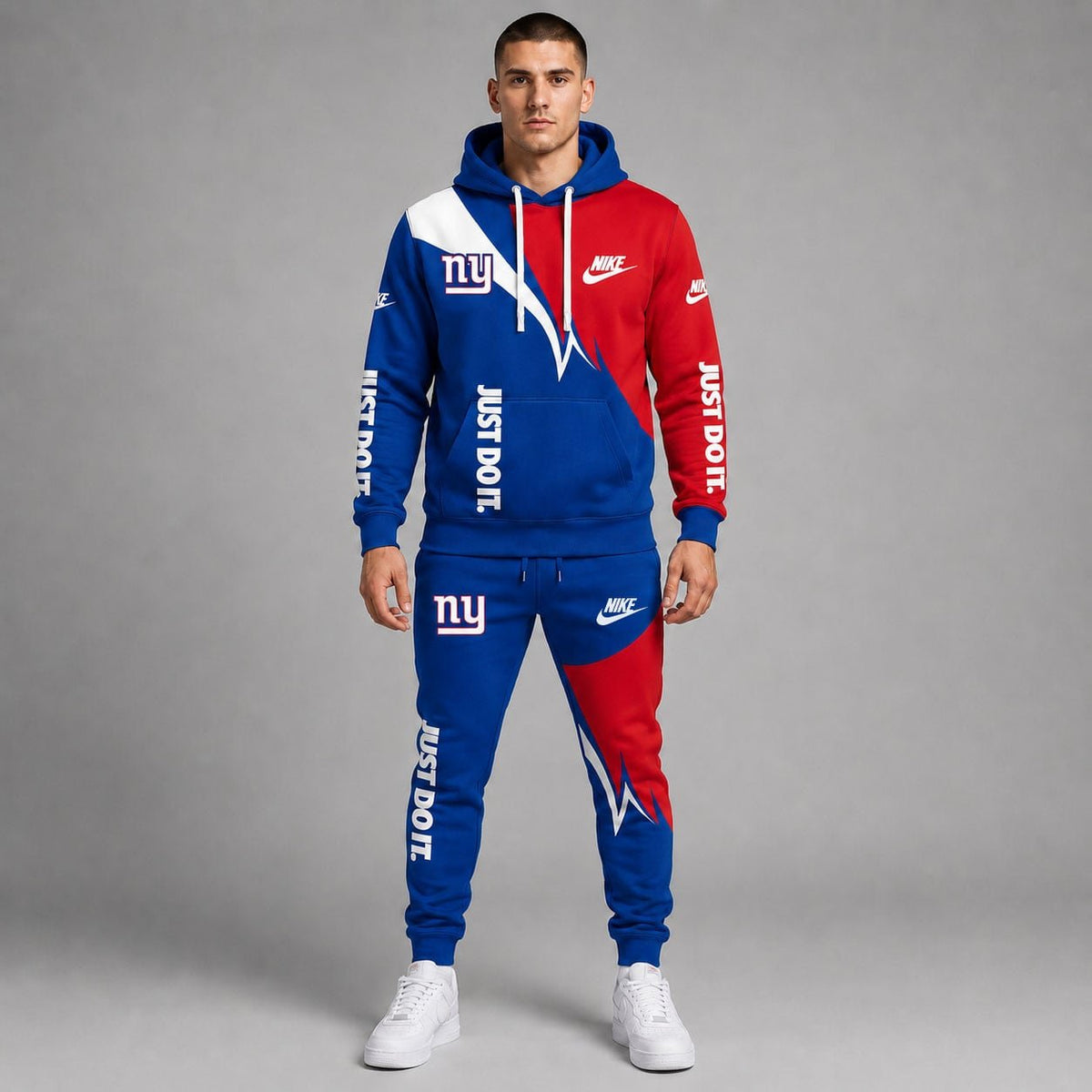SIGNATURE NFL X NYG EXCLUSIVE COLOR TRACK SUITE SET LIMITED EDITION NDT NHM 090926 (1)