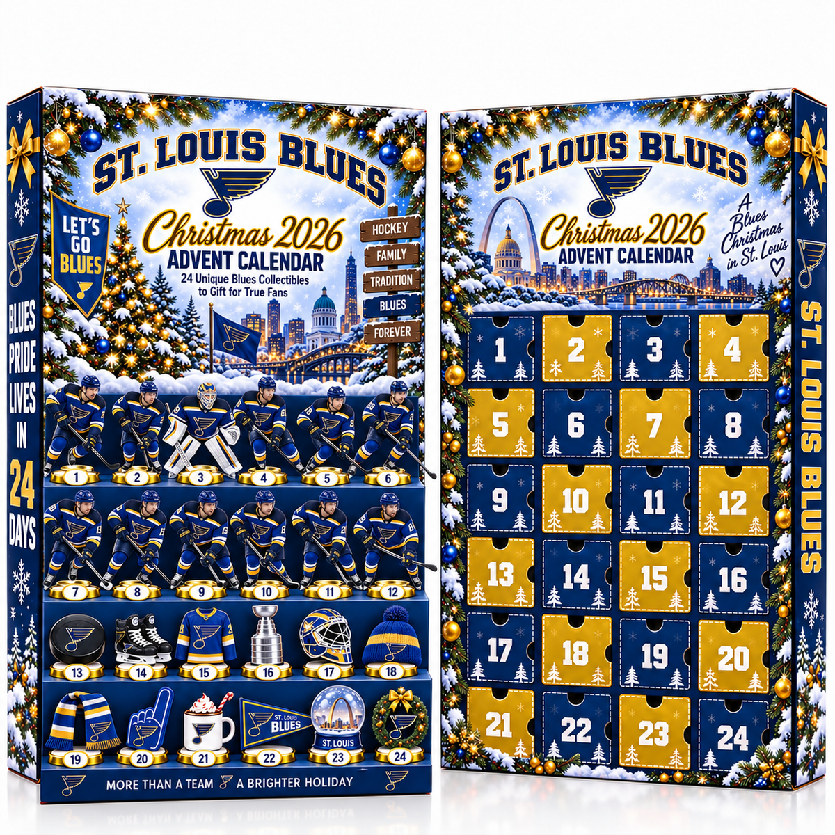 SLB x NHL Christmas 2026 Advent Calendar Blink Box
