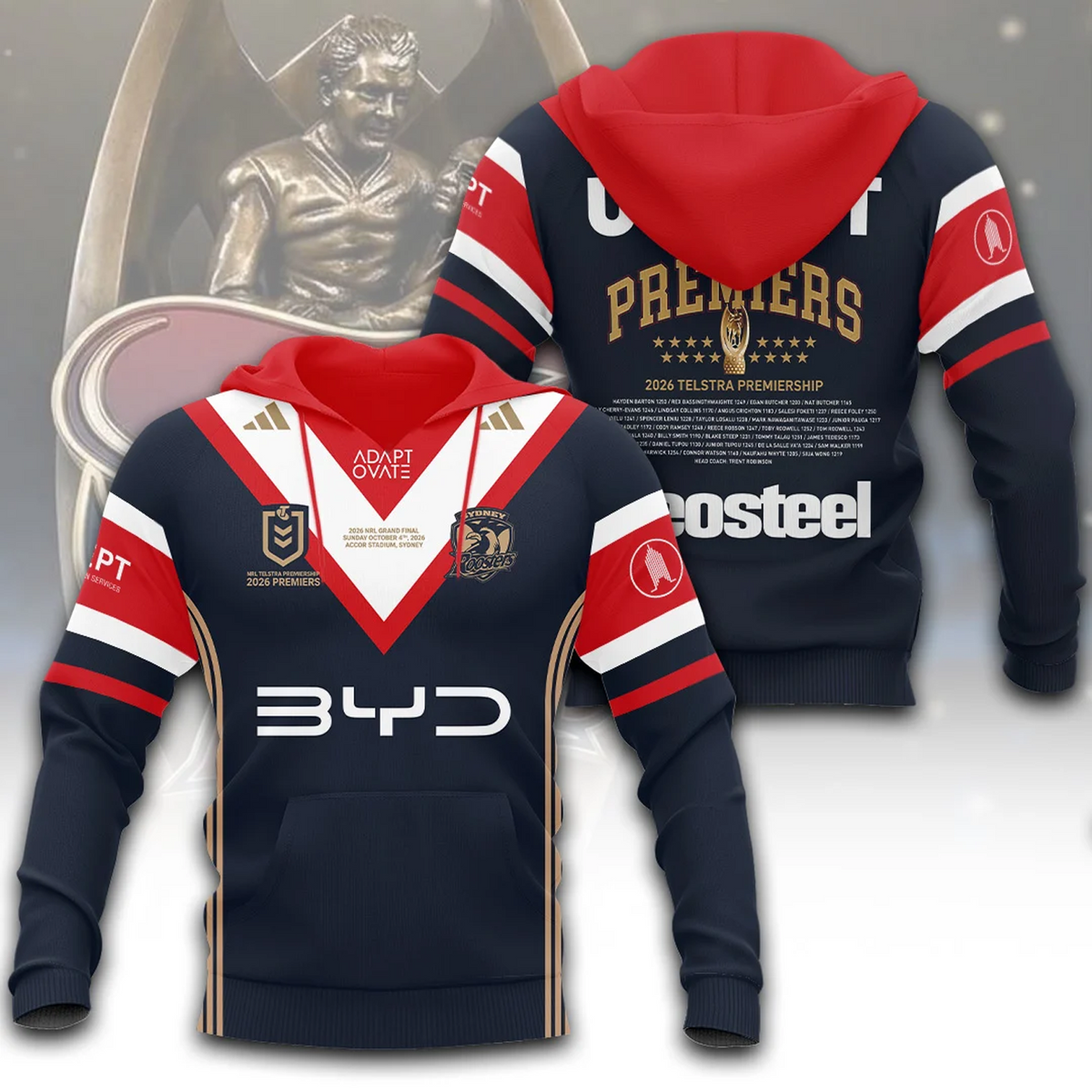 SYD 2026 Premiers 3D Shirt V8