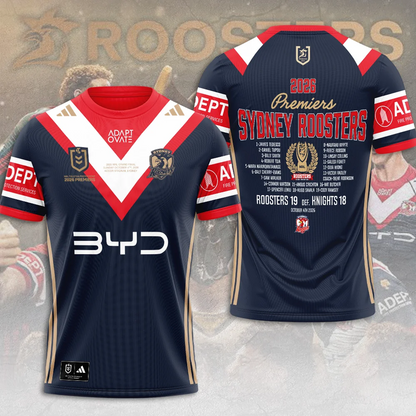 SYD 2026 Premiers 3D Shirt V9