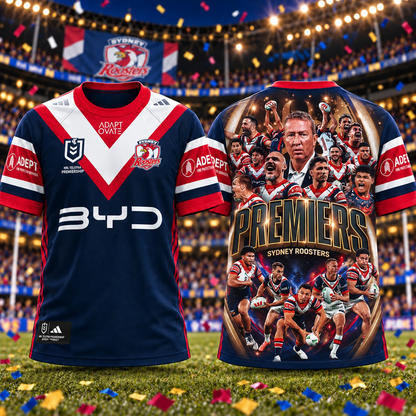 SYD x NRL 2026 Premiers 3D Shirt V1
