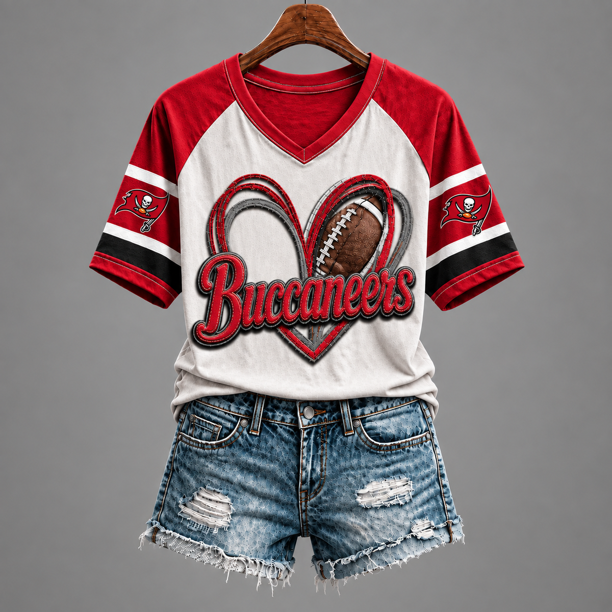 TBB x Premium V-Neck Womenƒ??s Shirt