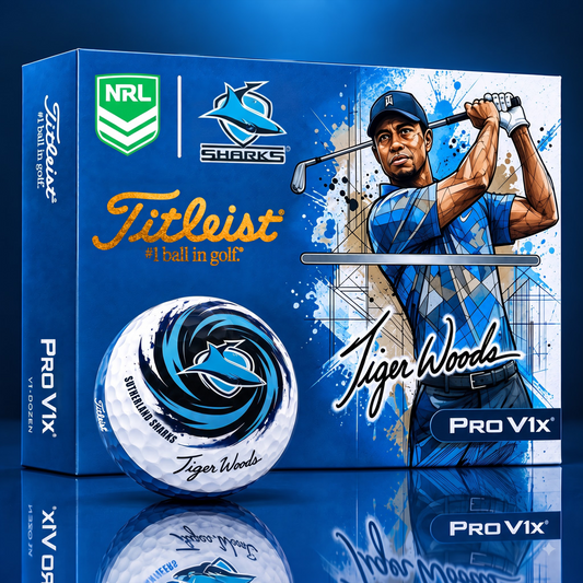 TITLEIST  x Signature NRL CSS BESPOKE 94th Anniversary Edition V3 Golf Balls – Tiger Woods Signature Edition