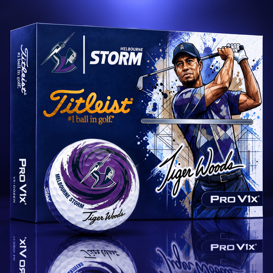 TITLEIST  x Signature NRL MS BESPOKE 94th Anniversary Edition V3 Golf Balls – Tiger Woods Signature Edition