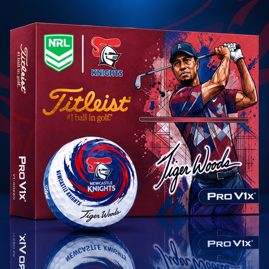 TITLEIST  x Signature NRL NK BESPOKE 94th Anniversary Edition V3 Golf Balls – Tiger Woods Signature Edition