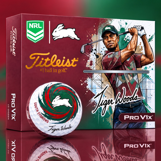 TITLEIST  x Signature NRL SRB BESPOKE 94th Anniversary Edition V3 Golf Balls – Tiger Woods Signature Edition