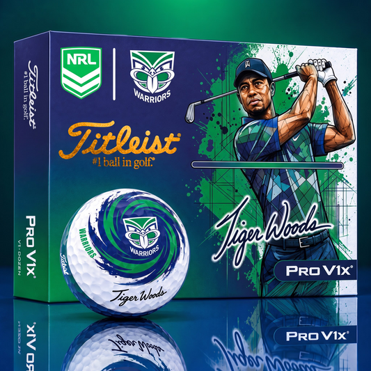 TITLEIST  x Signature NRL WAR BESPOKE 94th Anniversary Edition V3 Golf Balls – Tiger Woods Signature Edition