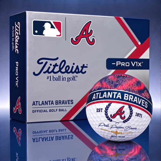 TITLIEST X SIGNATURE MLB AB EXCLUSIVE BESPOKE NAME GALAXY  GOLF BALL V3  LIMITED EDITION