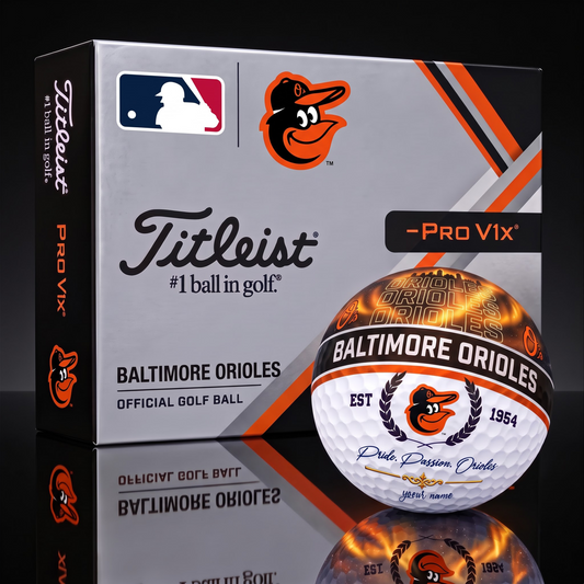 TITLIEST X SIGNATURE MLB BO EXCLUSIVE BESPOKE NAME GALAXY  GOLF BALL V3  LIMITED EDITION