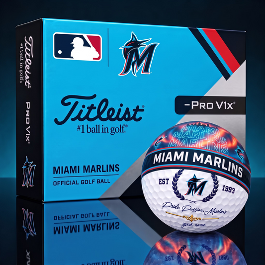 TITLIEST X SIGNATURE MLB MM EXCLUSIVE BESPOKE NAME GALAXY  GOLF BALL V3  LIMITED EDITION