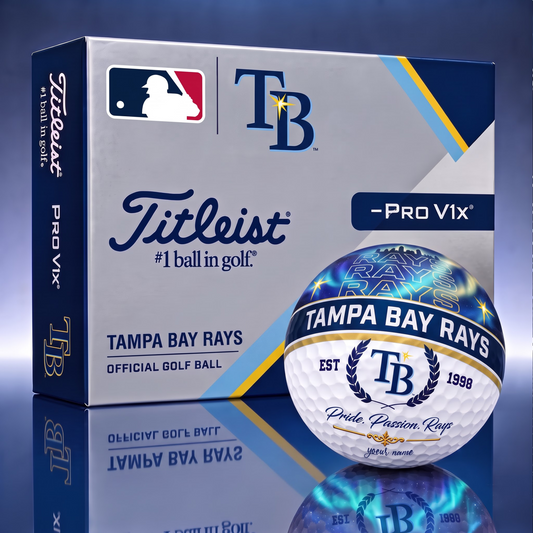 TITLIEST X SIGNATURE MLB TBR EXCLUSIVE BESPOKE NAME GALAXY  GOLF BALL V3  LIMITED EDITION