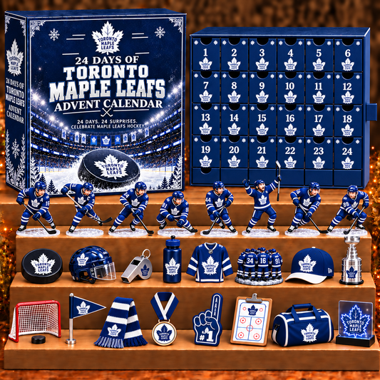 TML x NHL Personalized 24 Days Of Hockey Ice Advent Calendar Blink Box