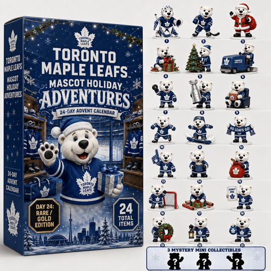 TOR x NHL Premium 24 Days Of Mascot Holiday Hockey Advent Calendar Personalized Gift For Fan Hockey Men Women - Limited Edition