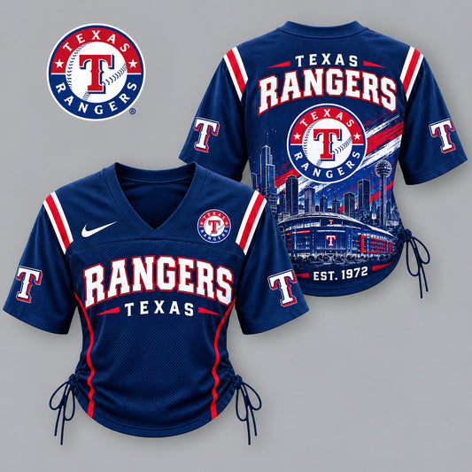 TR Premium MLB Game Day Women Lace-Up Jersey Shirt