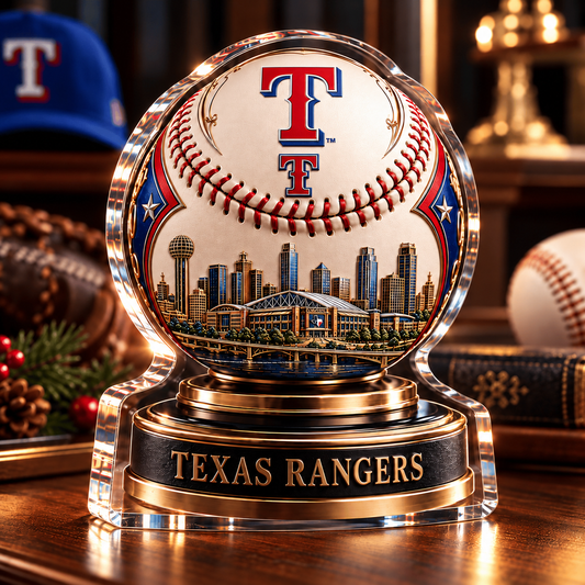 TR x MLB Personalized Name Acrylic Block Plaque Gift For Fan