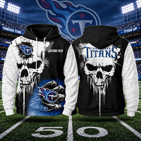 TT NFL Premium Skull Hoodie
