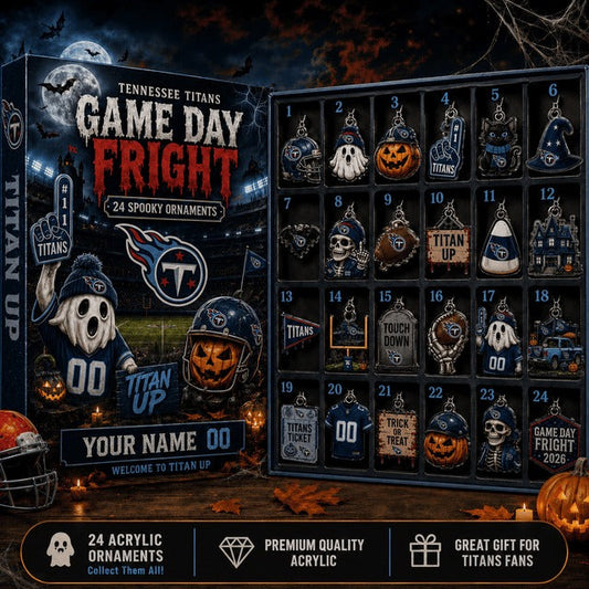 TT x NFL Customized Halloween Blind Box Advent Calendar 2026 Gift For Fan