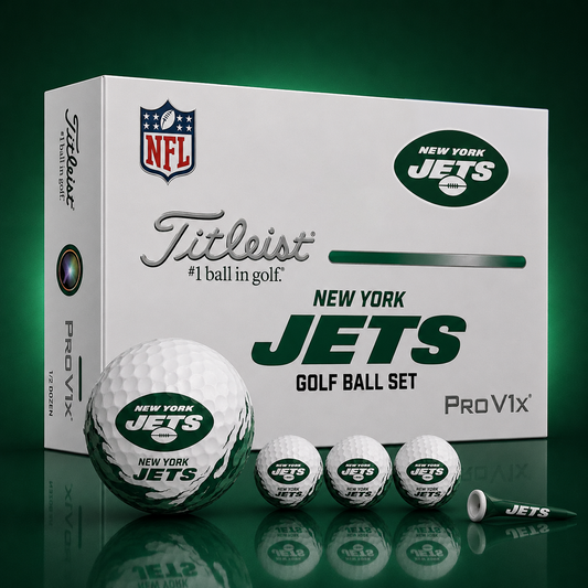 Titleist X Premium NFL NYJ PERSONALIZED GOLF BALL LIMITED EDITION 2408 V2