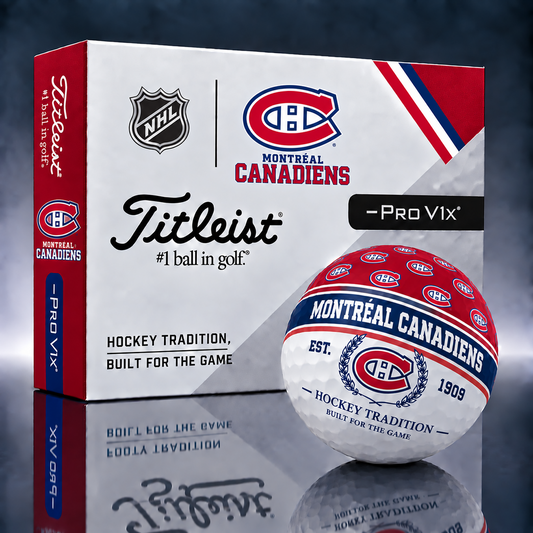 Titleist X Premium NHL x MC PERSONALIZED GOLF BALL LIMITED EDITION  V5