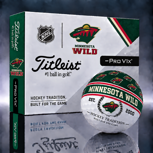 Titleist X Premium NHL x MIN PERSONALIZED GOLF BALL LIMITED EDITION  V5