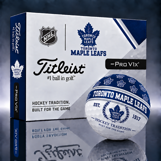 Titleist X Premium NHL x TOR PERSONALIZED GOLF BALL LIMITED EDITION  V5