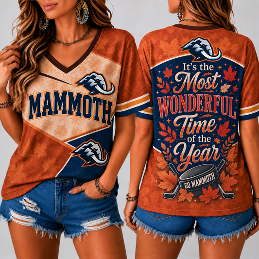 UM Premium NHL Fall Game Day V-Neck Shirt
