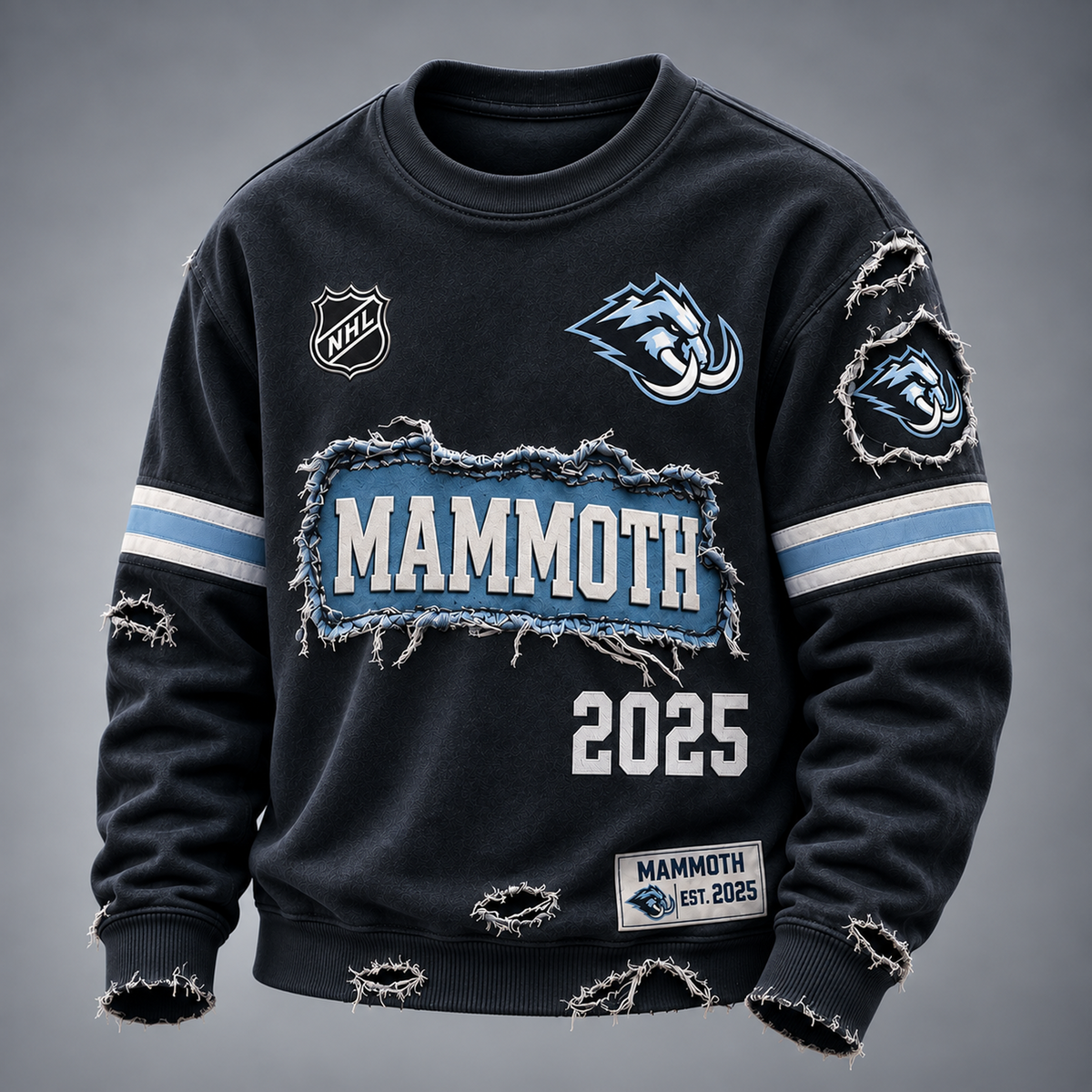 UTA x NHL Distressed Premium Sweatshirt