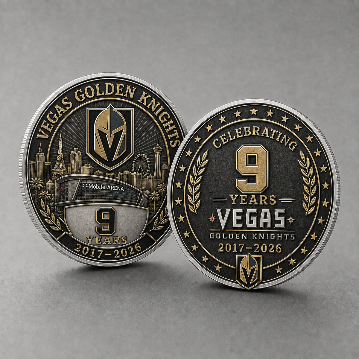 VGK Premium NHL Anniversary Commemorative Challenge Coin