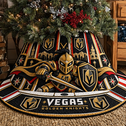VGK x NHL Premium Tree Skirt