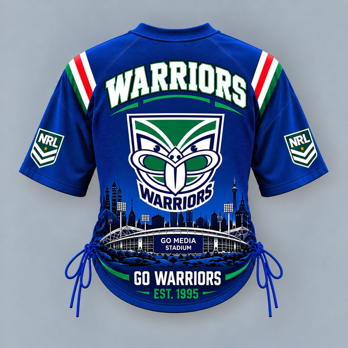 WAR Premium EPL Game Day Women Lace-Up Jersey Shirt
