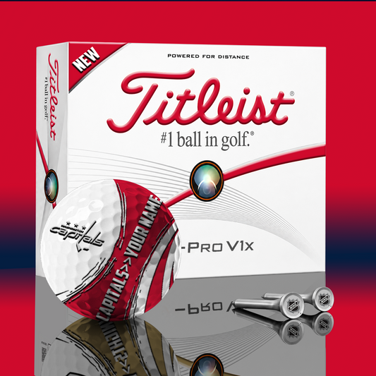 WAS x NHL PERSONALIZED GOLF BALL LIMITED EDITION