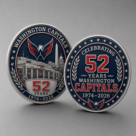 WC Premium NHL Anniversary Commemorative Challenge Coin