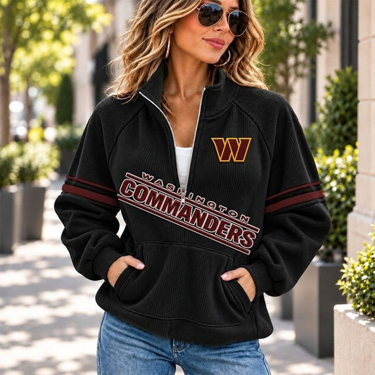 WC x NFL Corduroy Half-Zip Sweatshirt