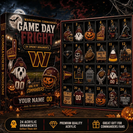 WC x NFL Customized Halloween Blind Box Advent Calendar 2026 Gift For Fan