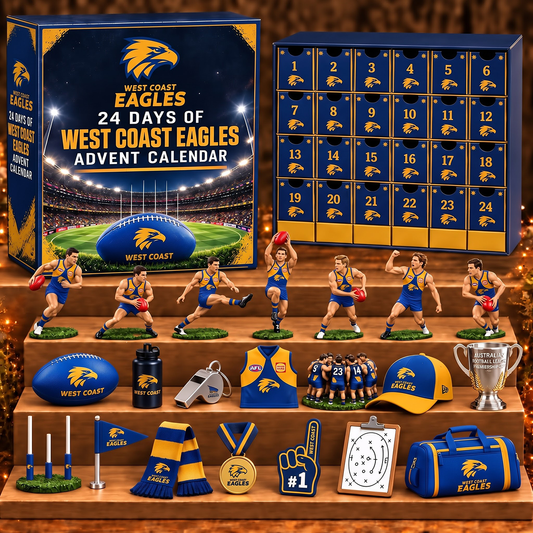 WCE x AFL Personalized 24 Days Of Super Rugby Advent Calendar Blink Box