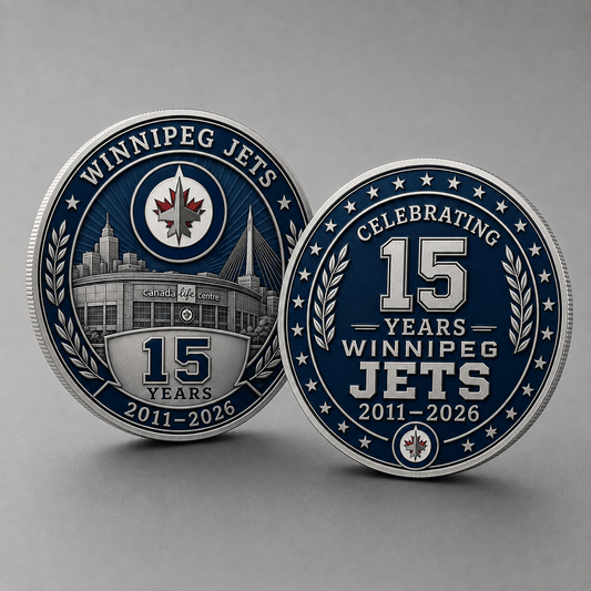 WJ Premium NHL Anniversary Commemorative Challenge Coin