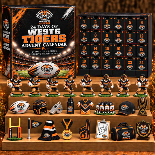 WT x NRL Personalized 24 Days Of Super Rugby Advent Calendar Blink Box