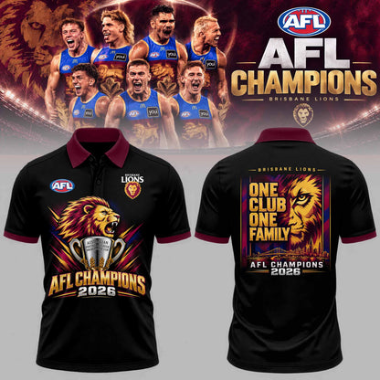 PREMIUM AFL X BL THANK FOR MEMORIES CHAMPIONSHIP POLO SHIRT V04 LIMITED EDITION NDT VHM 2026