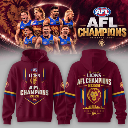 PREMIUM AFL X BL THANK FOR MEMORIES CHAMPIONSHIP HOODIE V3 LIMITED EDITION NDT NHM 2026