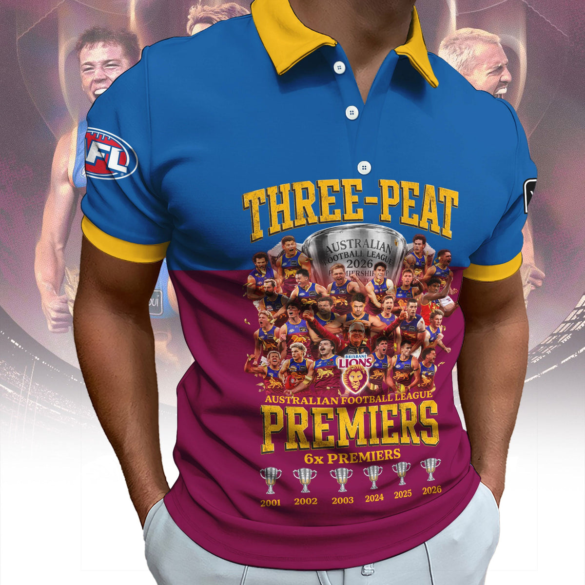PREMIUM AFL X BL THANK FOR MEMORIES CHAMPIONSHIP POLO  V3 LIMITED EDITION NDT NHM 2026